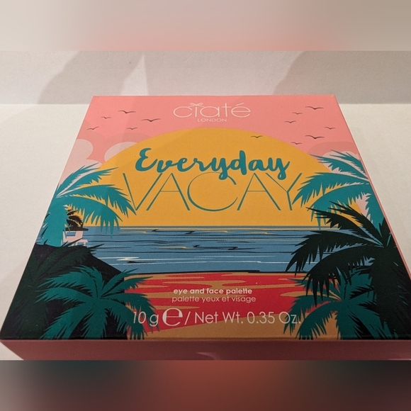 Ciaté Everyday Vacay Eye & Face Palette 12-shade bronzing, blusher & highlight - Picture 8 of 12